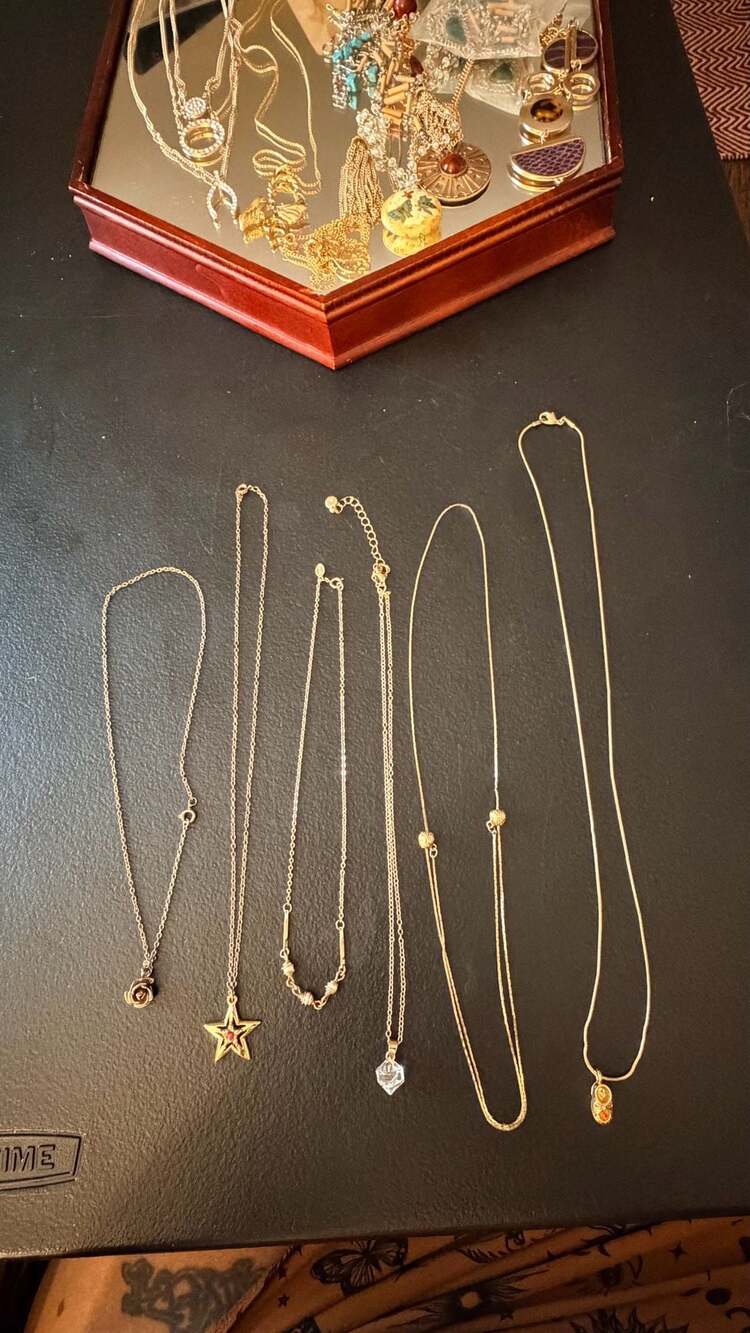 Avon & Others-Dainty Necklaces Lot (Set of 6)